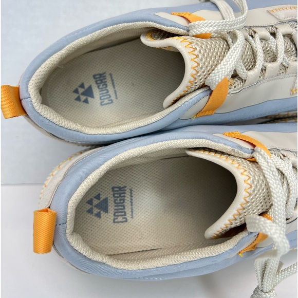 Cougar Womens Sayah Waterproof Platform Sneaker Fog Blue/Peach Sz 11 Close to NU - Picture 12 of 16